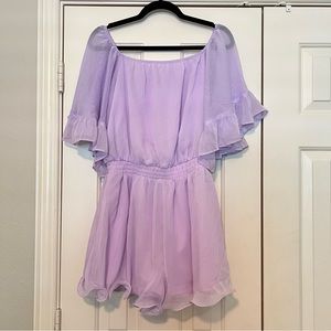 The Post Lavender Kensley Romper